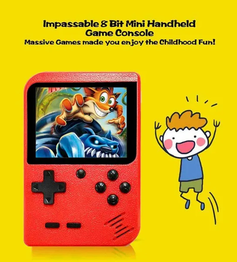 2019 Retro Portable Mini Handheld Game Console 8-Bit 2.8 Inch Color LCD Kids Color Game Player Built-In 400 Games