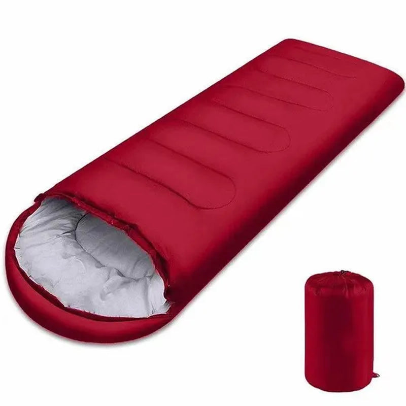 4 Season Camping Envelope Sleeping Bag Waterproof Ultralight Outdoor Hiking