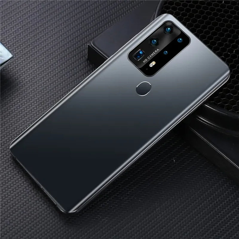 P40Plus Smart Phones, with 12GB+512GB Ultra-Thin Smartphone with Face/Fingerprint Lock Dual SIM Cards Phone MASK