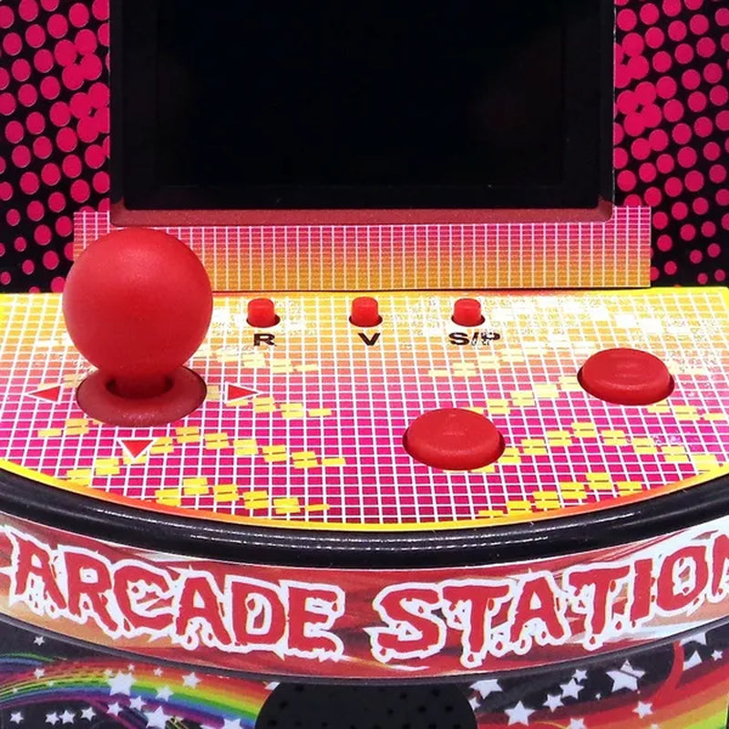Mini Classic Arcade Station Mini Game Machine with 240 Retro FC Games Hand-Held Game Console Pocket Game Player LH