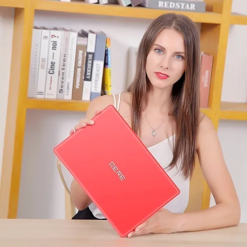 QERE 14.1 Inch Laptop with 6G RAM 128G SSD Gaming Laptops Ultrabook Intel J3455 Quad Core Win10 Notebook Computer