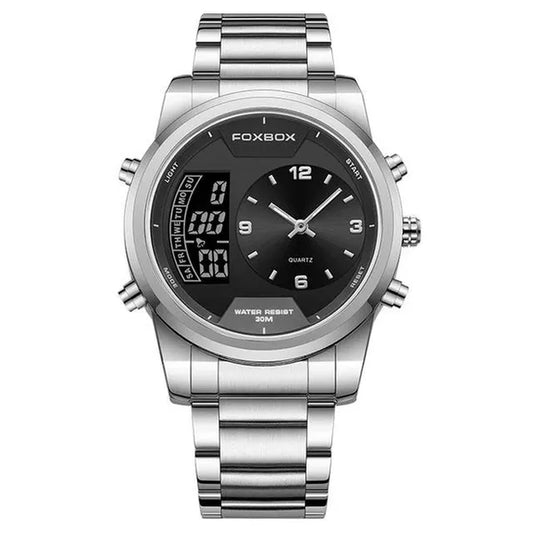 LIGE New Fashion Military Watch for Men Casual Sports Chronograph Quartz Men Watch Business Waterproof Watches Relogio Masculino