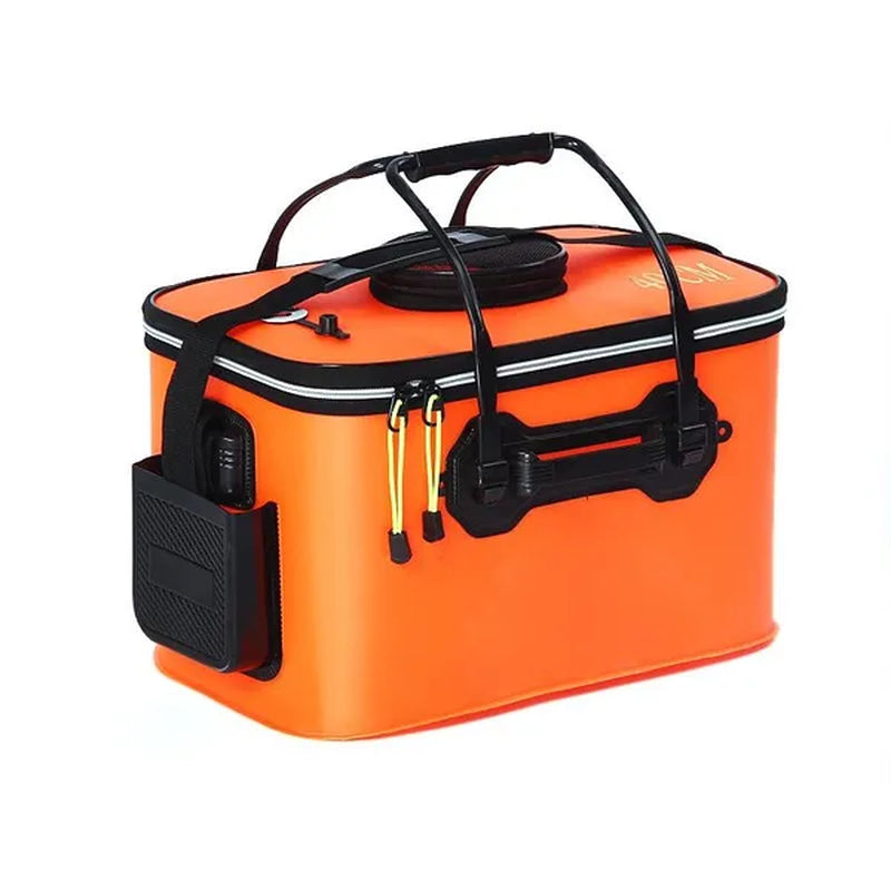 5 Color Outdoor Fishing Bucket Folding Fishing Gear Portable Camping Hiking Bucket with Handle Fishing Bags