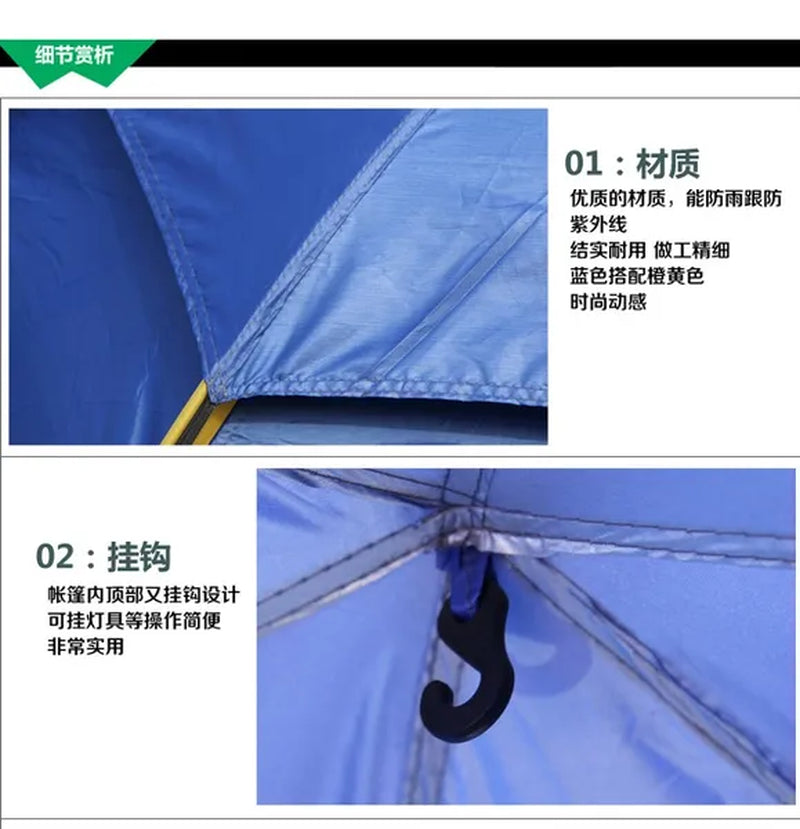 Tent Outdoor Single Tier 6 Field Tent Anti-Uv