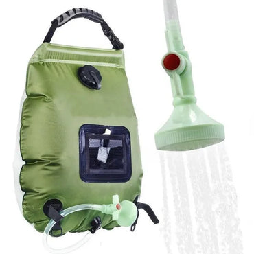 20L Outdoor Camping Shower Water Bag Solar Heating Portable Shower Camping Hiking Climbing Bath Equipment Ducha Portatil Camping