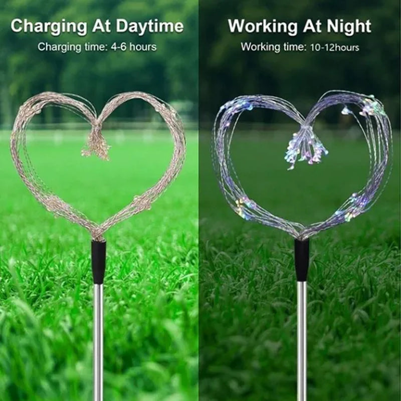 Solar Gypsophila Garden Lights Outdoor Dandelion Lamp for Lawn Landscape Christmas Garden Party