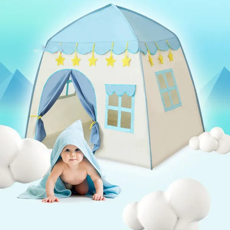 Portable Folding Large Capacity Oxford Tent Kids Funny Play Tent House with Breathable Window anti Mosquito