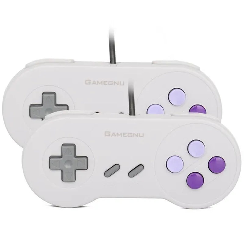 SUPER MINI SNES NES Retro Classic HD Video Game Console TV Game Player Built-In 821 Games with Dual Gamepads Gifts for Kids