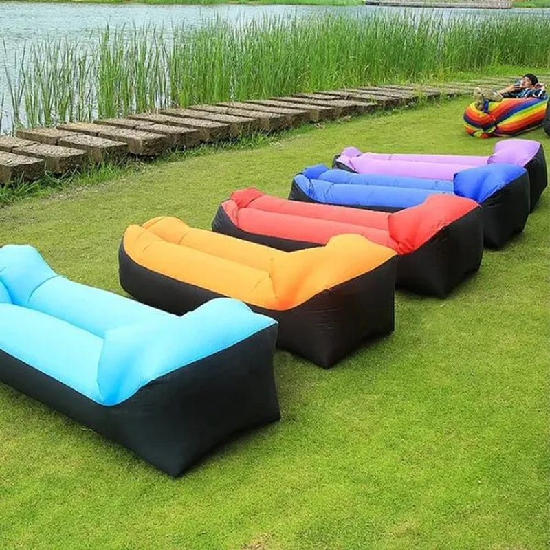 Camping Inflatable Sofa Lazy Bag 3 Season Ultralight Sleeping Bag Air Bed Inflatable Sofa Lounger Trending Products