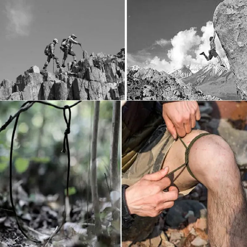Outdoor Multi Tools Survival Emergency Bracelet with Tool Camping Survival Multi - Functional Hand Rope Umbrella Rope