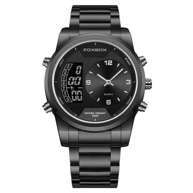 LIGE New Fashion Military Watch for Men Casual Sports Chronograph Quartz Men Watch Business Waterproof Watches Relogio Masculino