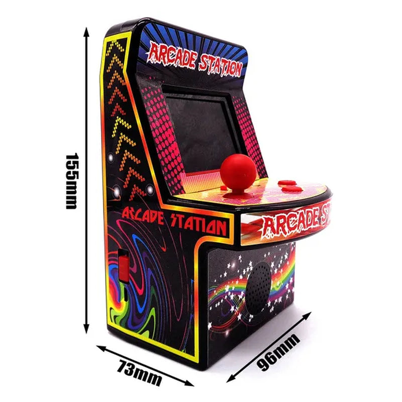 Mini Classic Arcade Station Mini Game Machine with 240 Retro FC Games Hand-Held Game Console Pocket Game Player LH