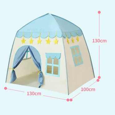 Portable Folding Large Capacity Oxford Tent Kids Funny Play Tent House with Breathable Window anti Mosquito