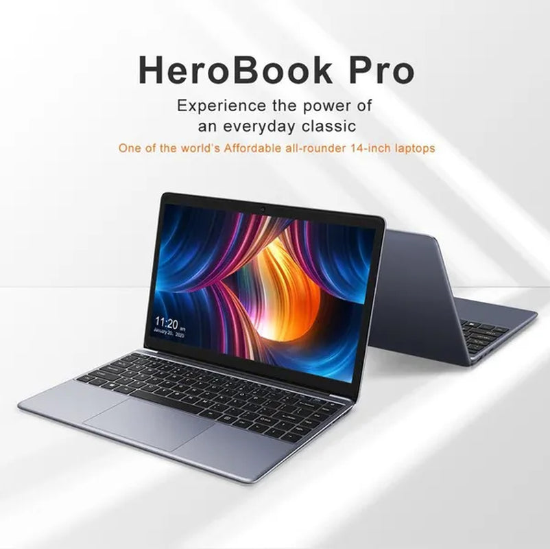 2023 14.1 Inch Herbook Pro Win10 Intel J3455/N4000 8GB+128GB /8GB+256GB Laptop Pc(Memory Card)