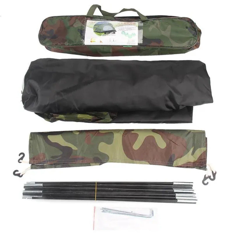 Fishing / Camping 2 Man Waterproof Two Person Dome Tent Camo - Camouflage
