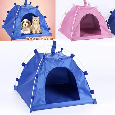 Pet Camping Tent Playpens Dogs Cats House Small Animal Indoor/Outdoor Play Reptiles Cage
