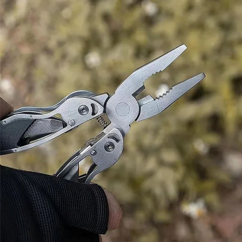 Multifunctional Pliers Portable Purpose Folding Pliers Repair Tools Outdoor Survival Equipment Camping Gear Accessories Hunting Survival Rescue Pliers Heavy Duty Wire Pliers Diagonal Pliers Hand Tools EDC Gadgets Hiking Camping Gear Tools