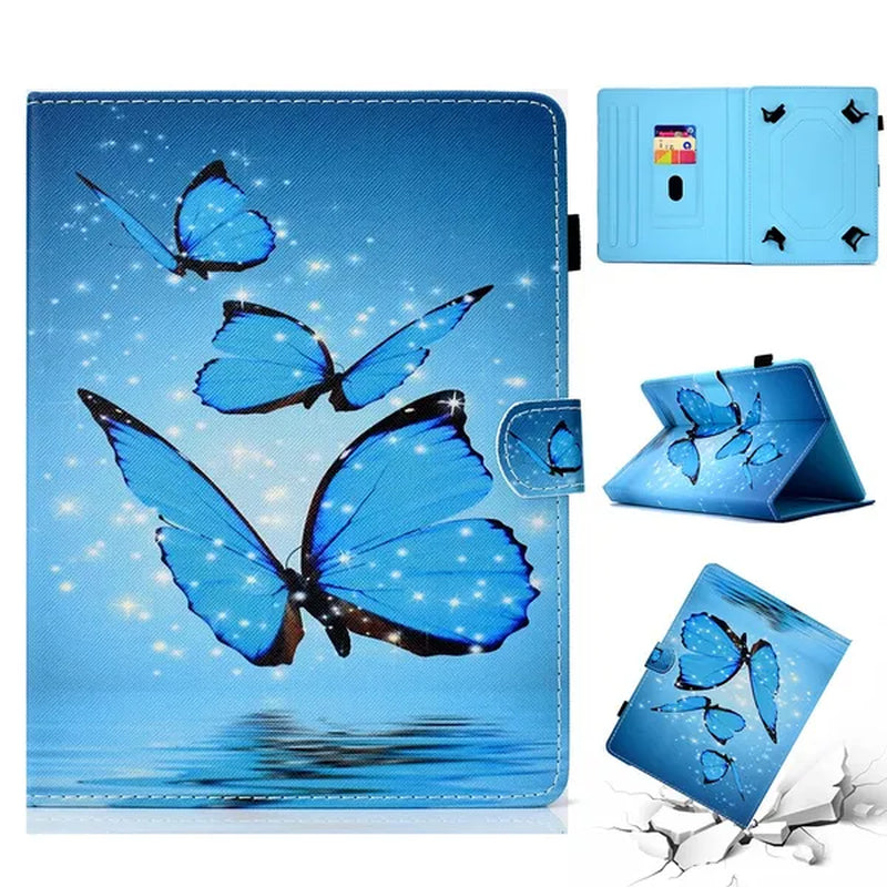 Universal Case for 7 Inch 8 Inch 10 Inch Tablet PC Case Folio Cover Protective Stand for Touchscreen Tablet Including ASUS, Acer, Lenovo, RCA, Toshiba, Visual Land, Nuvision, Hauwei, Digiland (Thousand Cats) Universal Case for 7/8/10 Inch Tablet PC