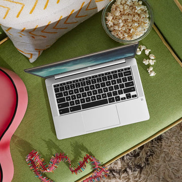 Chromebook 14-Inch HD Laptop, Intel Celeron N4000, 4 GB RAM, 32 GB Emmc, Chrome (14A-Na0010Nr, Mineral Silver)