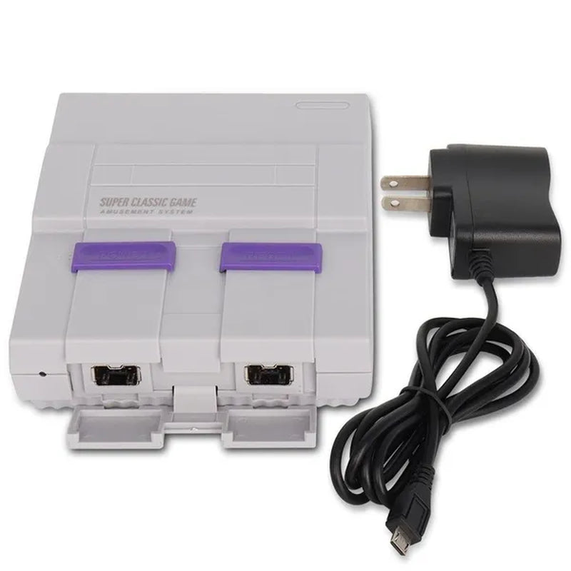 SUPER MINI SNES NES Retro Classic HD Video Game Console TV Game Player Built-In 821 Games with Dual Gamepads Gifts for Kids