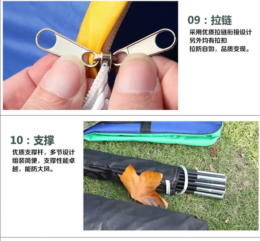 Tent Outdoor Single Tier 6 Field Tent Anti-Uv