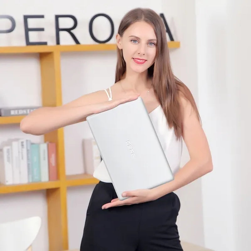 QERE 14.1 Inch Laptop with 6G RAM 128G SSD Gaming Laptops Ultrabook Intel J3455 Quad Core Win10 Notebook Computer
