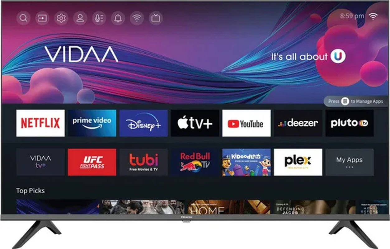 Hisense 40A4GV 40" Class A4G Series LED Full HD Smart Vidaa TV