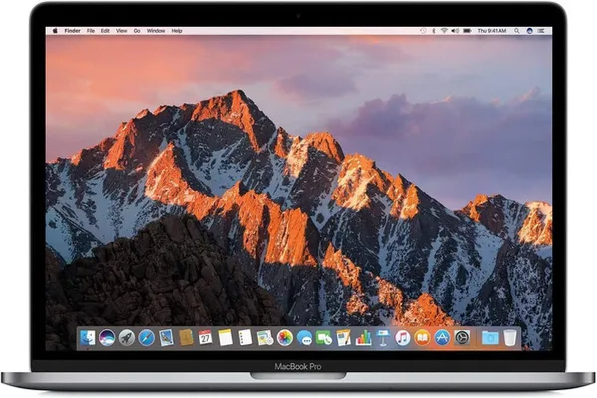 Apple Macbook Pro 13.3" W/ Backlit Keyboard Intel Core I5 128GB SSD 8GB RAM (2017) Space Gray Laptop MPXQ2LL/A