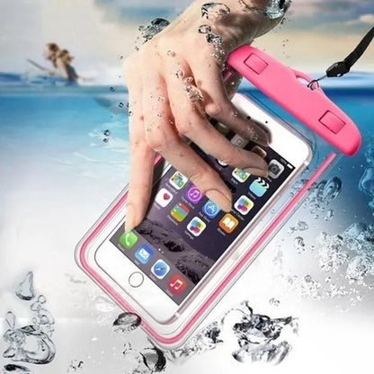 6 Colors New Summer Waterproof Pouch Swimming Beach Dry Bag Case Cover Holder for Cell Phone