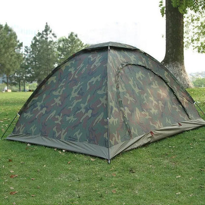2 Person Camping Dome Tent Waterproof Outdoor Tent with Top Rainfly Easy Set Up
