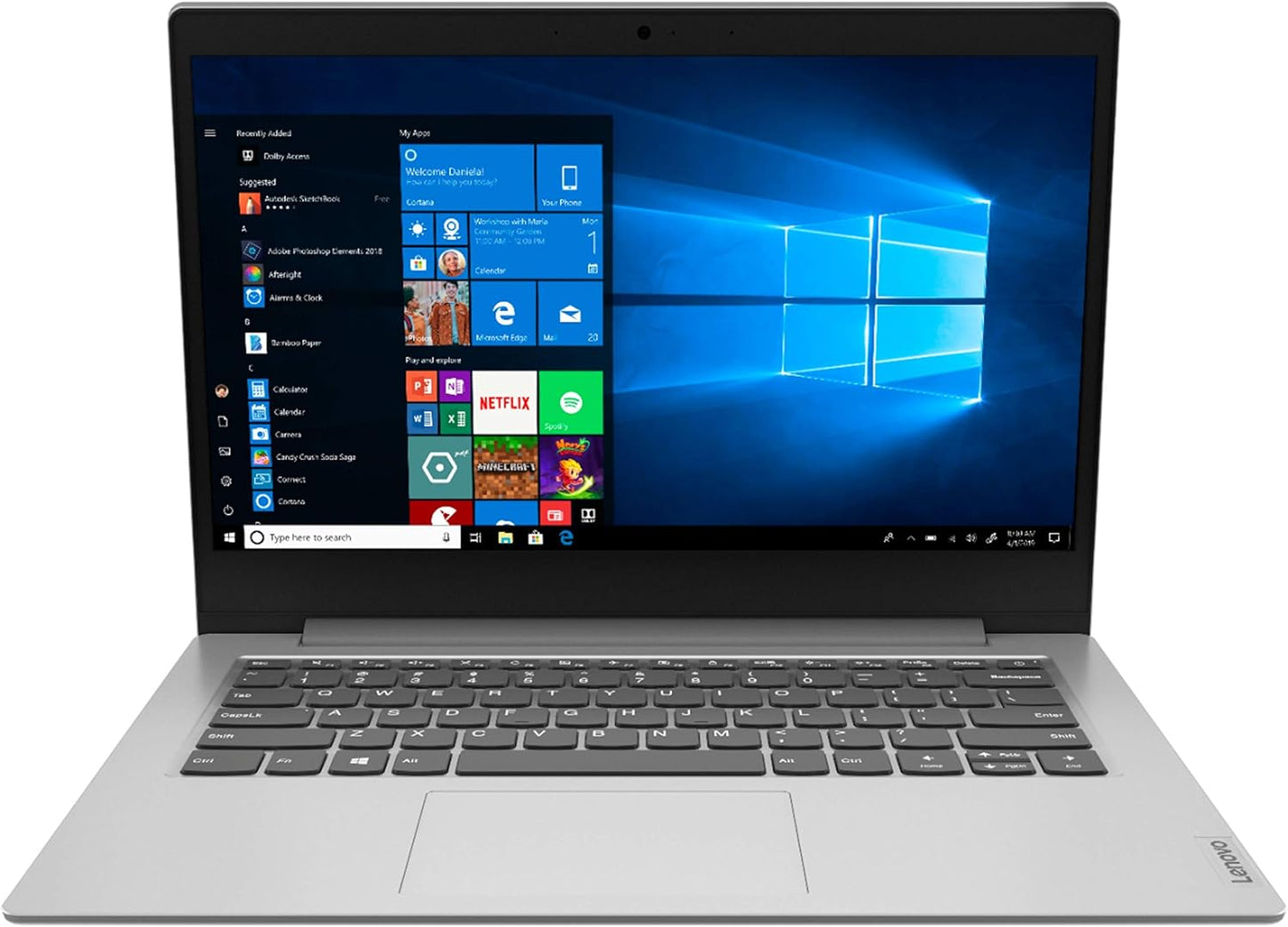 - Ideapad 1 14" Laptop - AMD A6-Series - 4GB Memory - AMD Radeon R4-64GB Emmc Flash Memory - Platinum Gray - 81VS009GUS