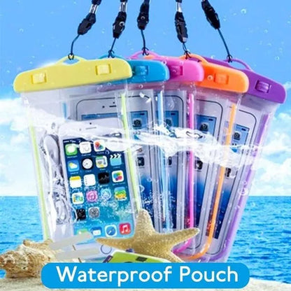 6 Colors New Summer Waterproof Pouch Swimming Beach Dry Bag Case Cover Holder for Cell Phone