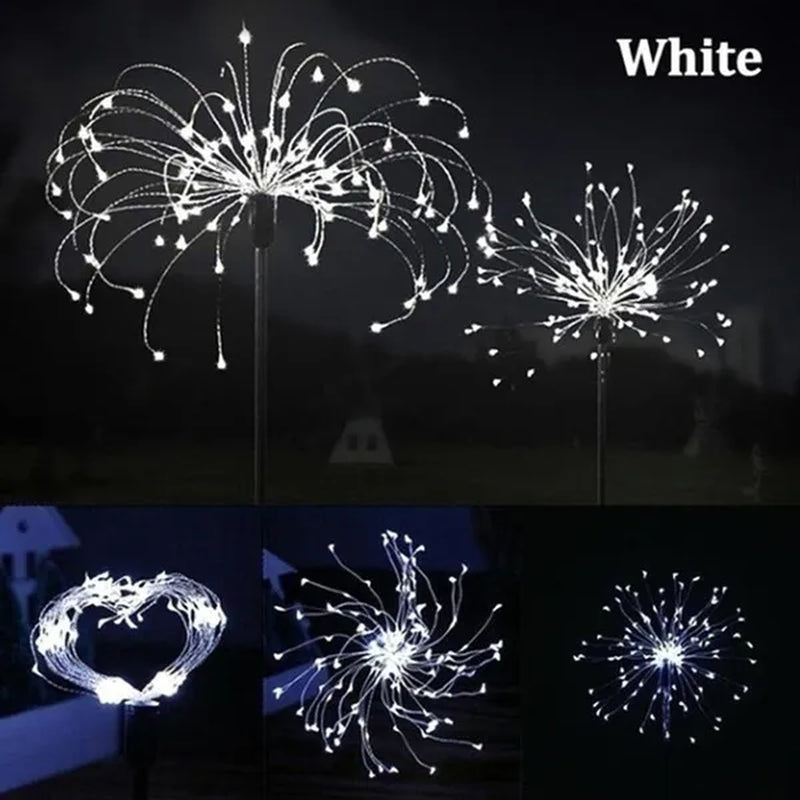 Solar Gypsophila Garden Lights Outdoor Dandelion Lamp for Lawn Landscape Christmas Garden Party