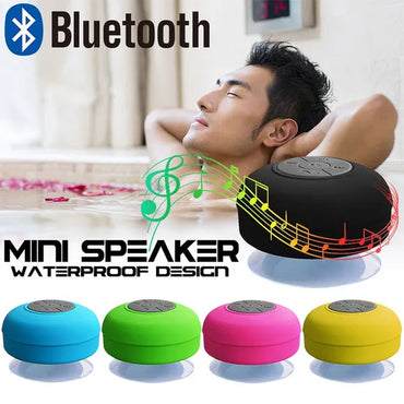 Bluetooth Speaker Portable Waterproof Wireless Handsfree Speakers, for Showers, Bathroom, Pool, Car, Beach & Outdo BTS-06