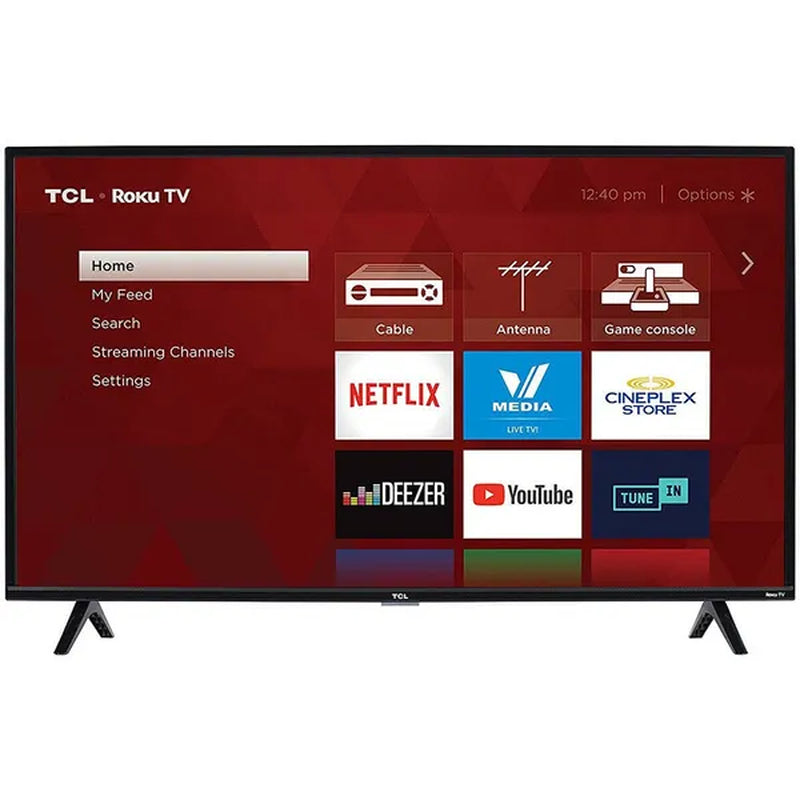 TCL 40 Inch LED 3-Series Roku Smart HD TV