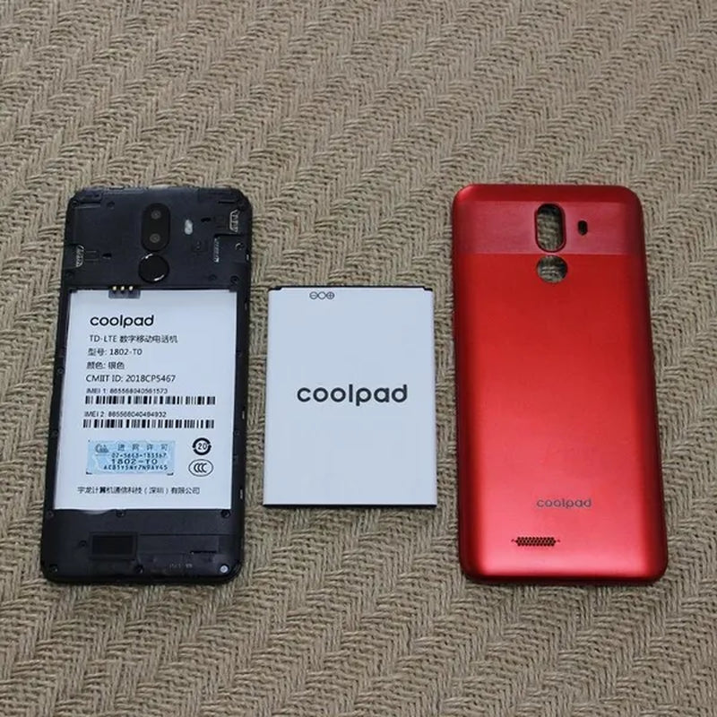 Coolpad K2 1802-T0 Global Version Unlock Fingerprint Android 7.0 2000Mah Cellhone 4G Smartphone 5.45 Inch 2GB 16GB Mobile Phone