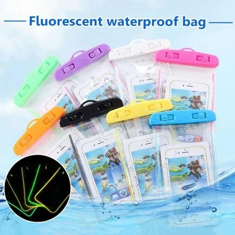 6 Colors New Summer Waterproof Pouch Swimming Beach Dry Bag Case Cover Holder for Cell Phone