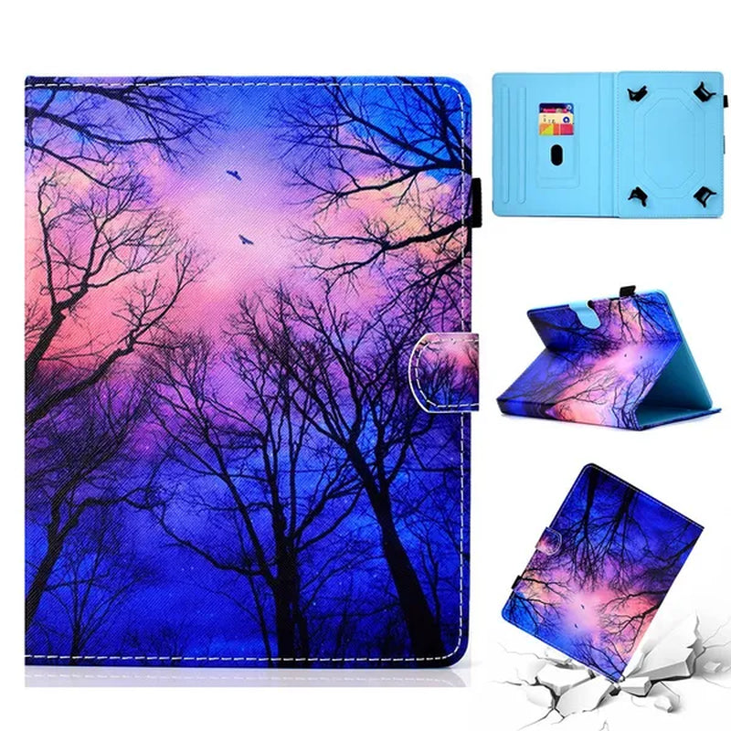 Universal Case for 7 Inch 8 Inch 10 Inch Tablet PC Case Folio Cover Protective Stand for Touchscreen Tablet Including ASUS, Acer, Lenovo, RCA, Toshiba, Visual Land, Nuvision, Hauwei, Digiland (Thousand Cats) Universal Case for 7/8/10 Inch Tablet PC