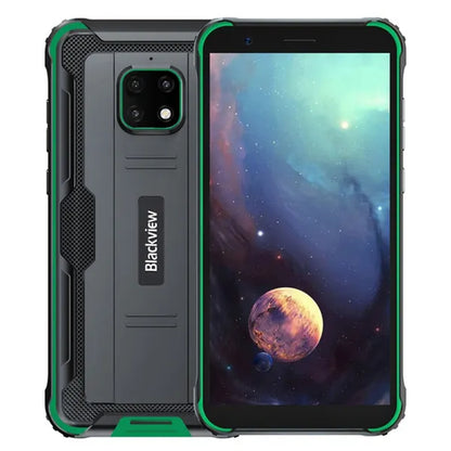 Blackview BV4900 Rugged Phone MT6761V/WE 5580Mah Android 10 Smartphone 3GB+32GB 5.7 Inch 8.0MP+5.0MP NFC IP68 Waterproof Mobile Phone