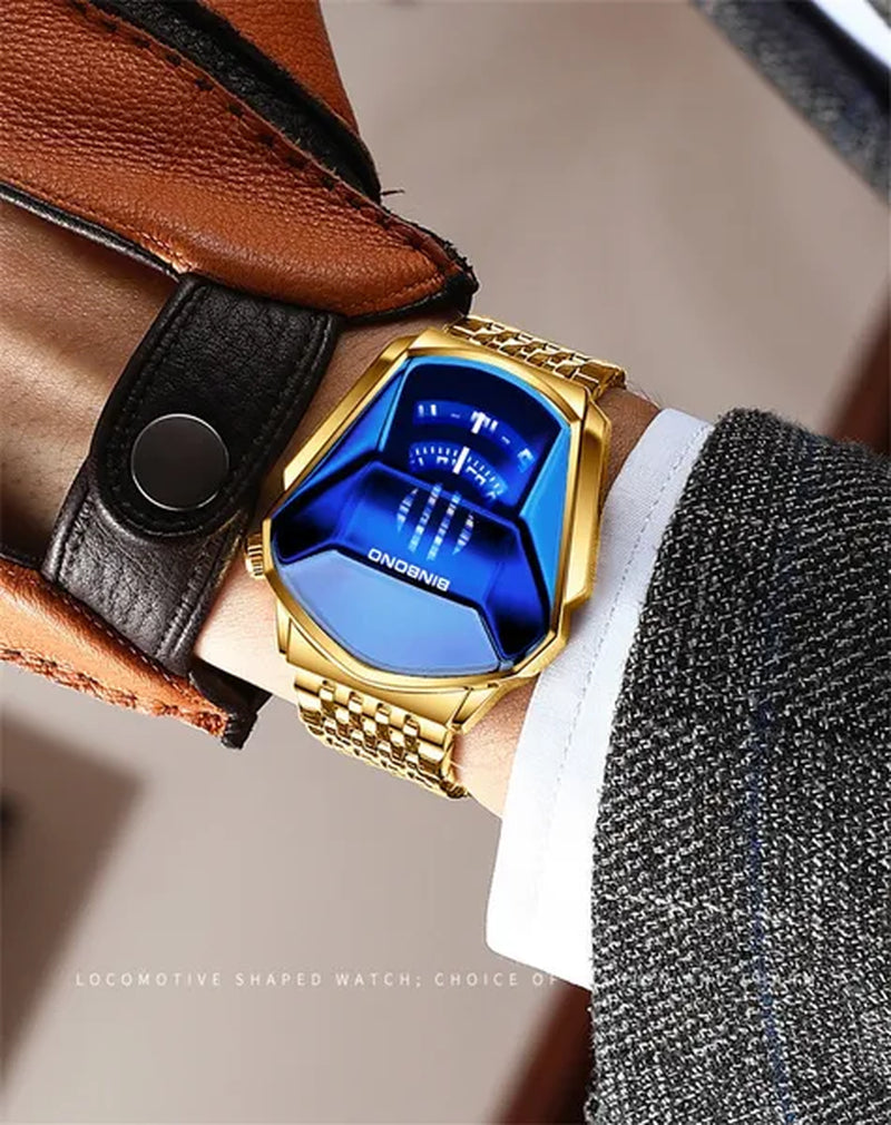 Top Brand Luxury Military Fashion Sport Watch New Design Men Gold Wrist Quartz Watches Man Clock Casual Chronograph Wristwatch
