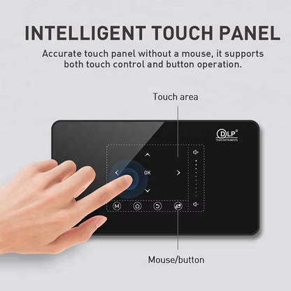 New High Level DLP Touch Panel Mobile Smart Projector with 2G / 32G Configuration