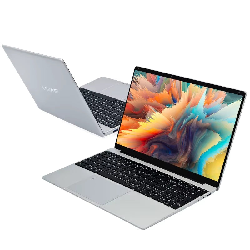 VGKE 15.6 Inch Win 11 Notebook 2.5 Ghz Quad Core Cheaper Laptops 12 GB RAM 256 GB SSD 1920*1080 Laptop Computer