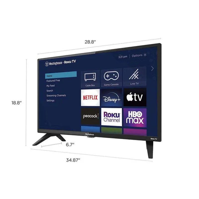 Westinghouse WR32HX2210 32 Inch HD Smart Roku TV 2022 Model