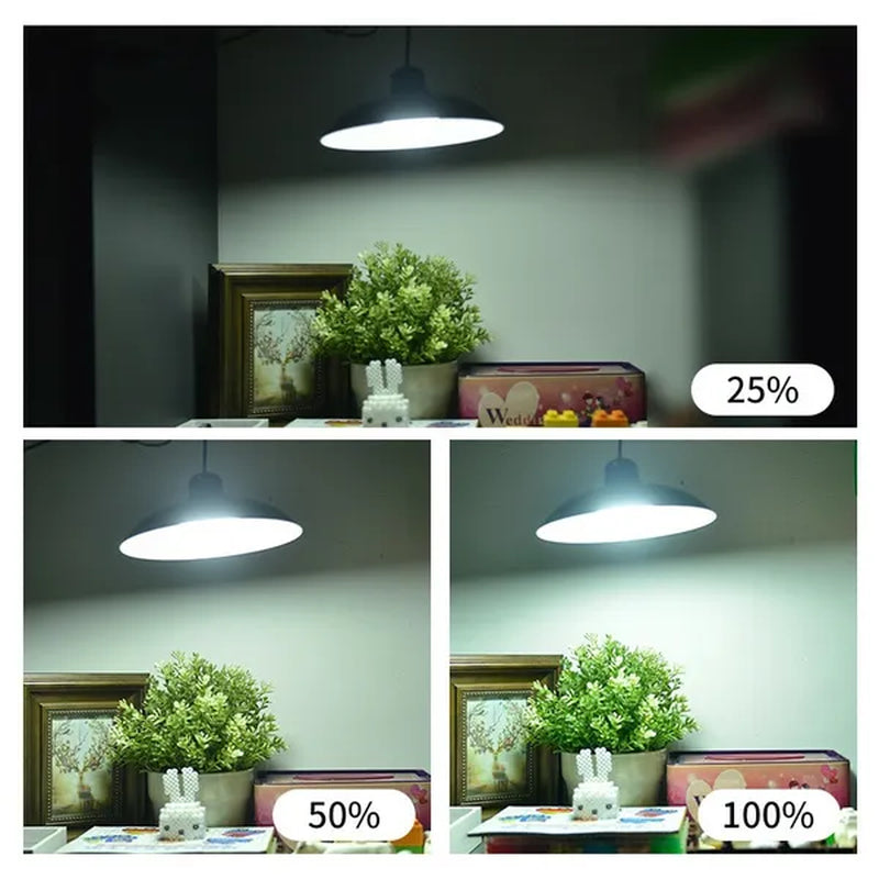 Solar Pendant Lights Double Single Head Indoor Outdoor Solar Hanging Lamp with White Warm White Light for Garden Patio