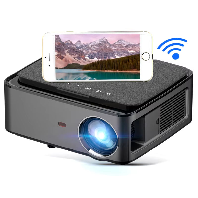 8000 Lumens Native 1080P Wifi Android Projector Full HD Beamer Video LED LCD Proyector Mini Home Theater 4K Projector