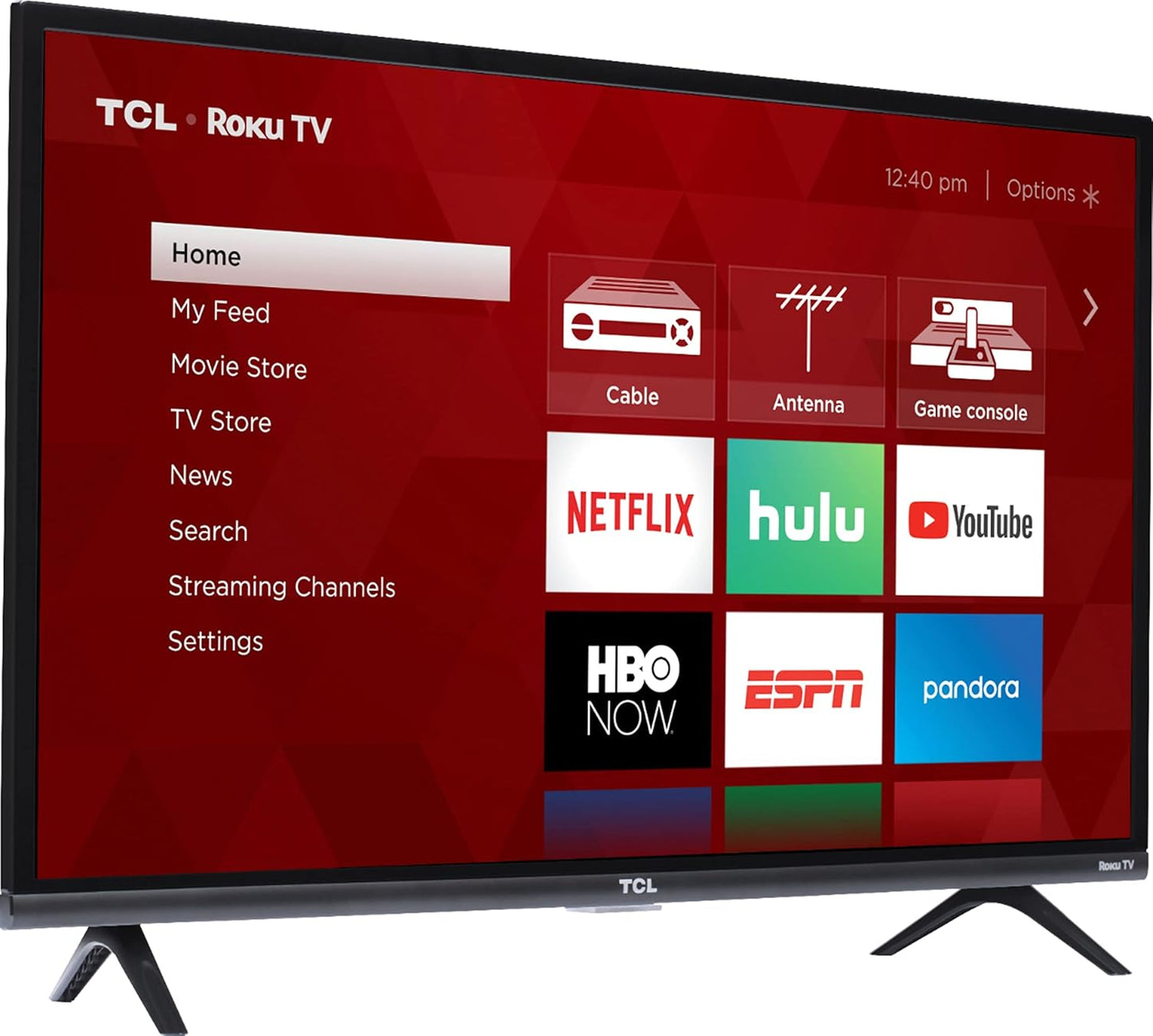 TCL 32S327 32" Class 1080P FHD LED Roku Smart Tv(Renewed)