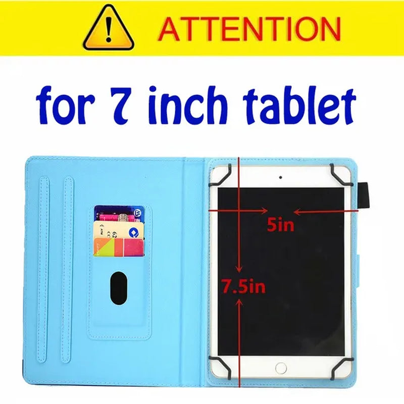 Universal Case for 7 Inch 8 Inch 10 Inch Tablet PC Case Folio Cover Protective Stand for Touchscreen Tablet Including ASUS, Acer, Lenovo, RCA, Toshiba, Visual Land, Nuvision, Hauwei, Digiland (Thousand Cats) Universal Case for 7/8/10 Inch Tablet PC