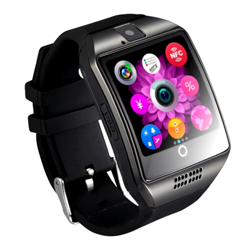 Q18 1.54 Inch TFT Screen MTK6260A 360Mhz 3.0 Smart Bracelet Phone Watch ,Support SIM Card & 32GB SD Card, 128M + 64M Memory