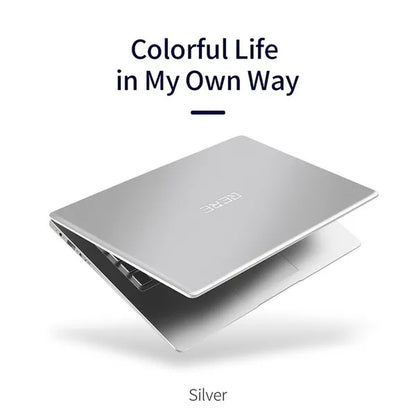 QERE 14.1 Inch Laptop with 6G RAM 128G SSD Gaming Laptops Ultrabook Intel J3455 Quad Core Win10 Notebook Computer