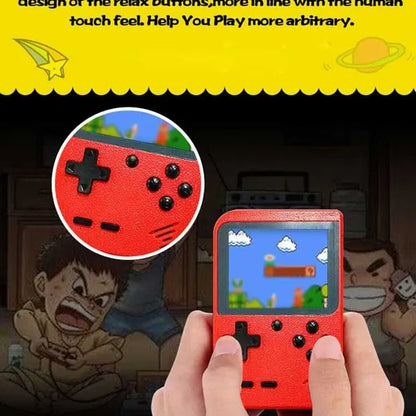 2019 Retro Portable Mini Handheld Game Console 8-Bit 2.8 Inch Color LCD Kids Color Game Player Built-In 400 Games